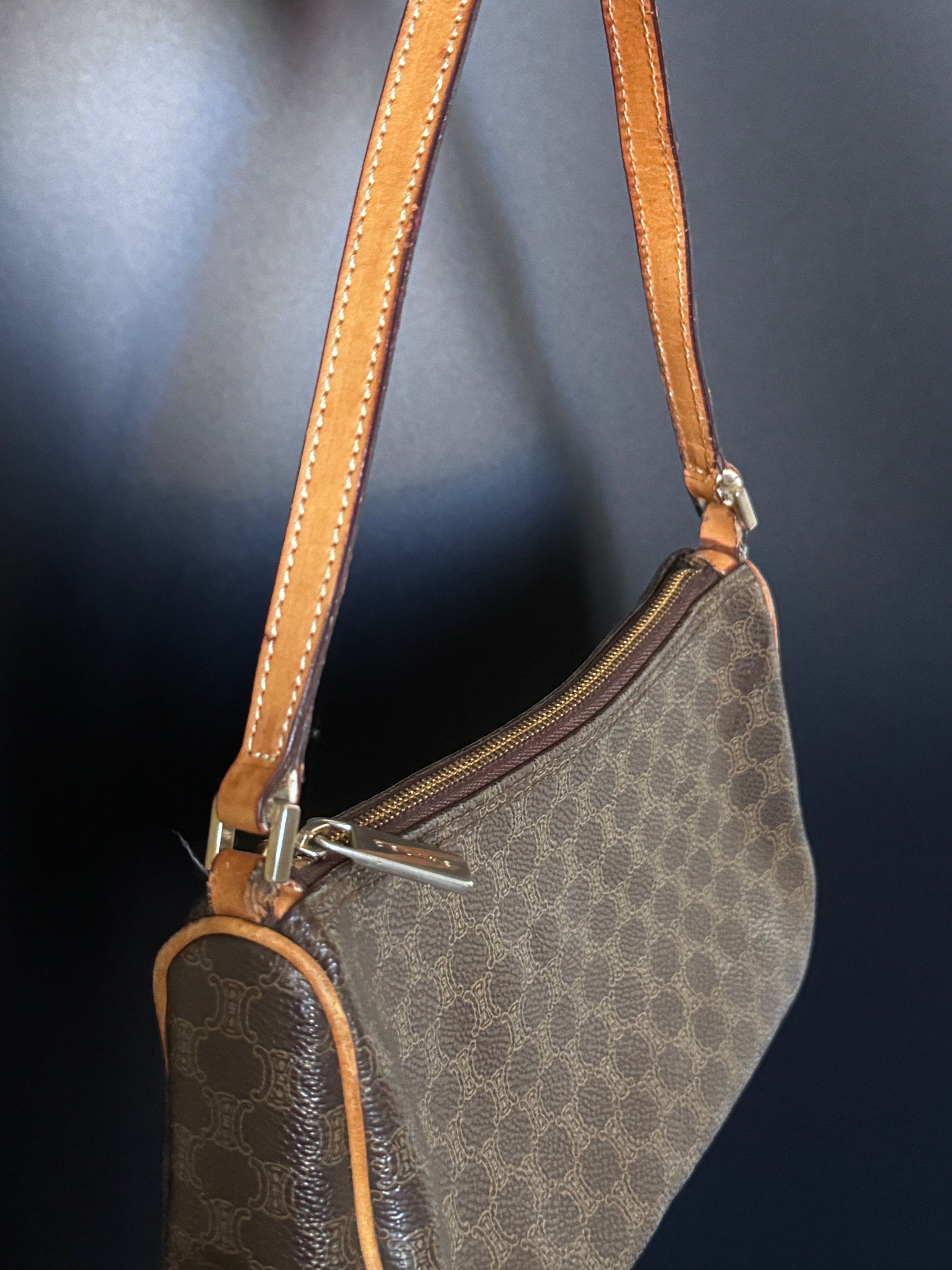 Celine Macadam Pattern Pochette Bag