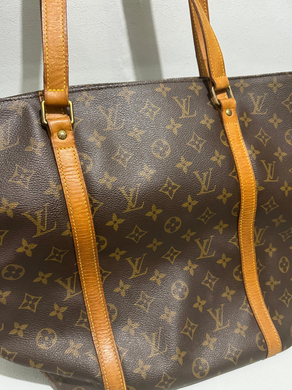 Louis Vuitton 1998 Monogram Canvas Sac Shopping Large Tote Bag
