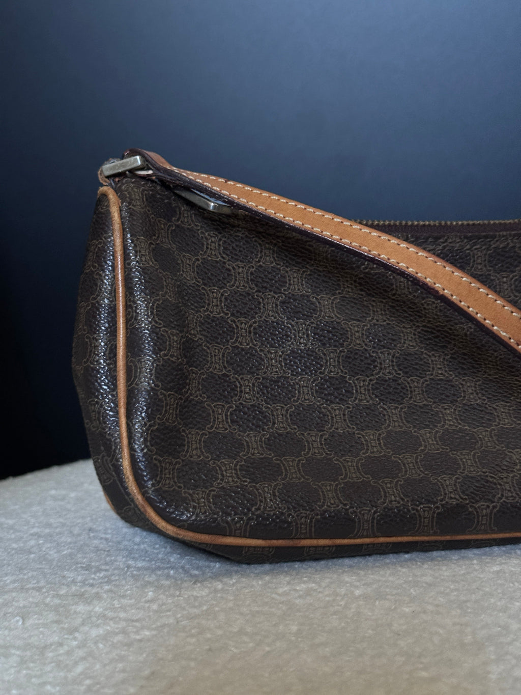 Celine Macadam Pattern Pochette Bag