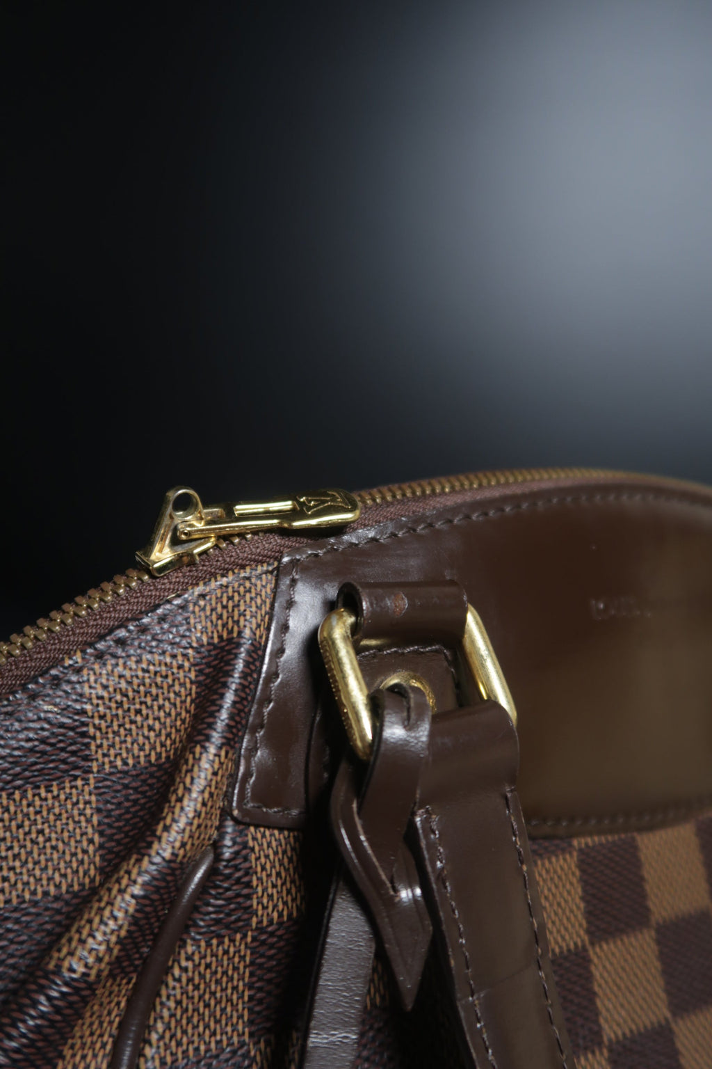 Louis Vuitton 2010 Damier Ebene Verona PM Handbag