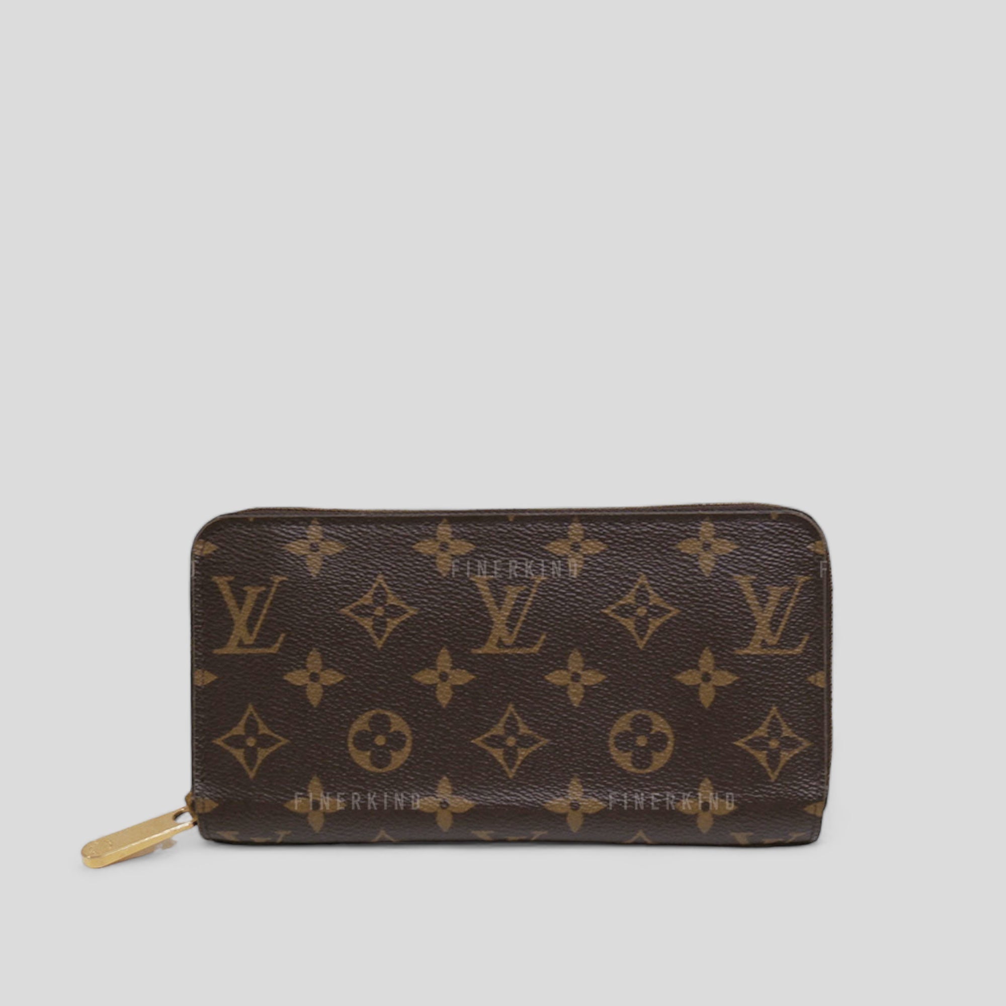 Louis Vuitton Monogram Long Zippy Wallet in Fuschia