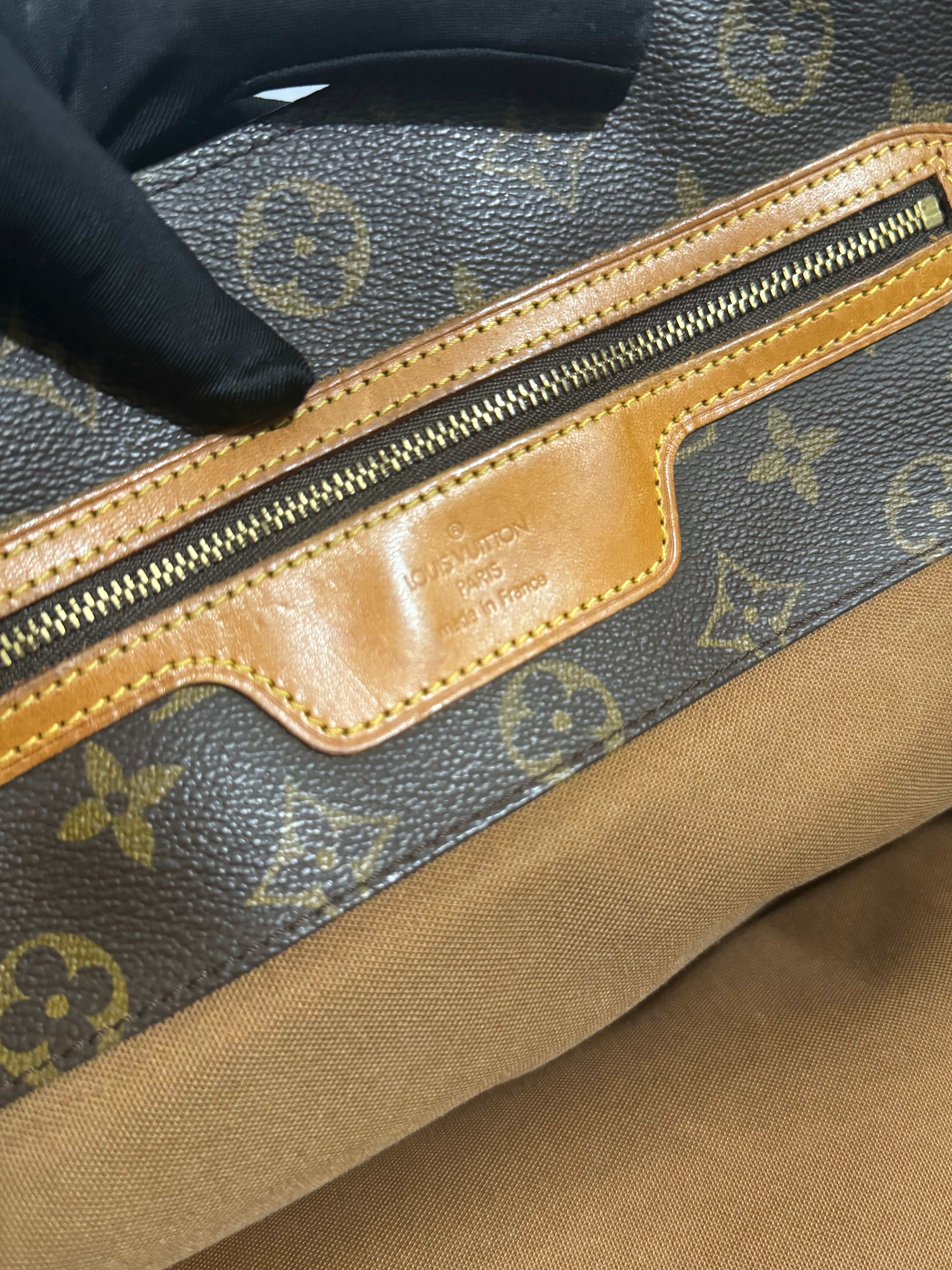 Louis Vuitton 1998 Monogram Canvas Sac Shopping Large Tote Bag