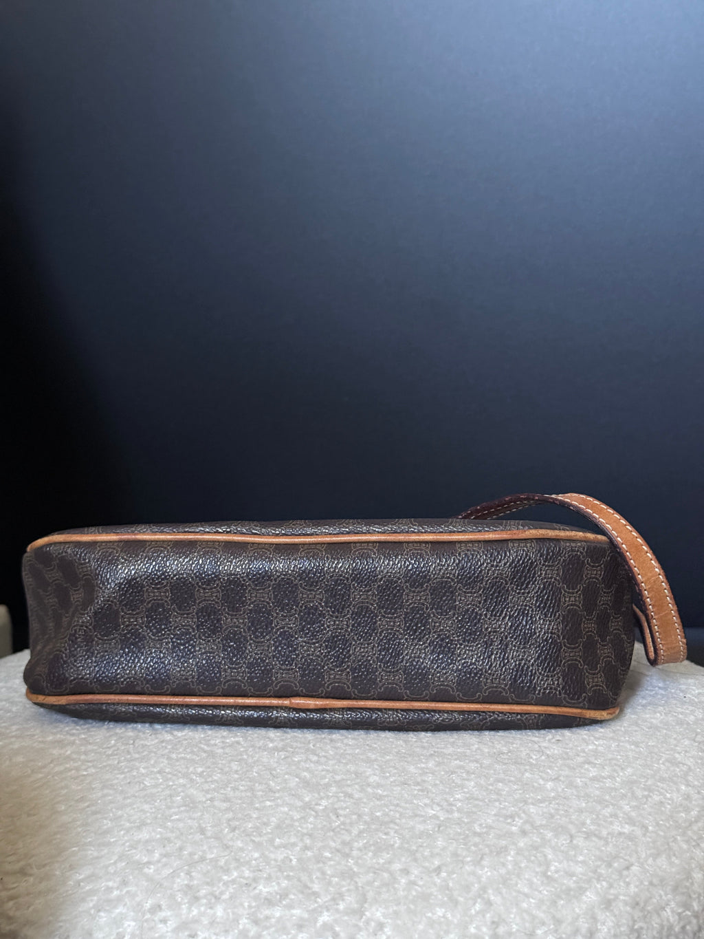 Celine Macadam Pattern Pochette Bag