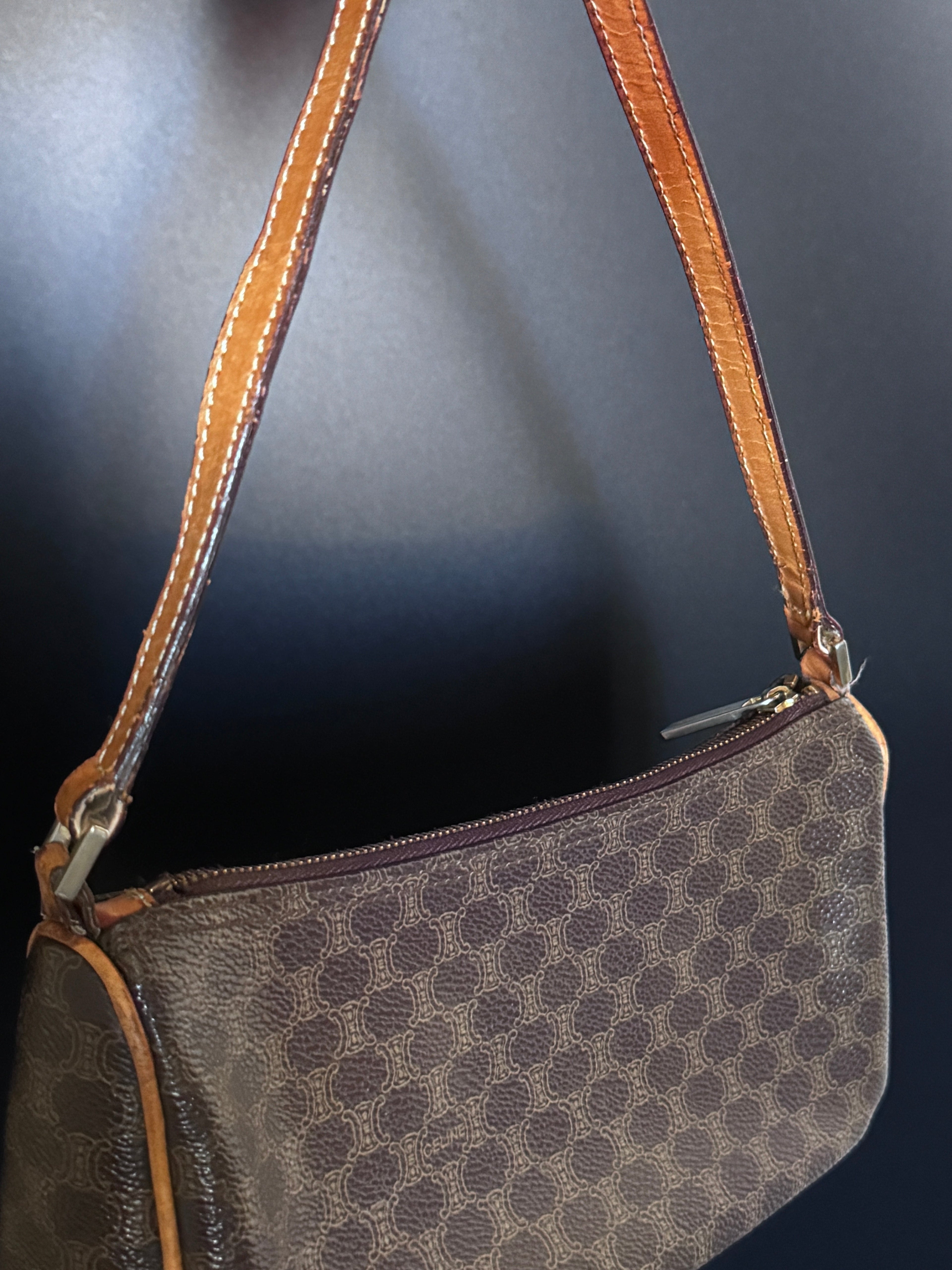 Celine Macadam Pattern Pochette Bag