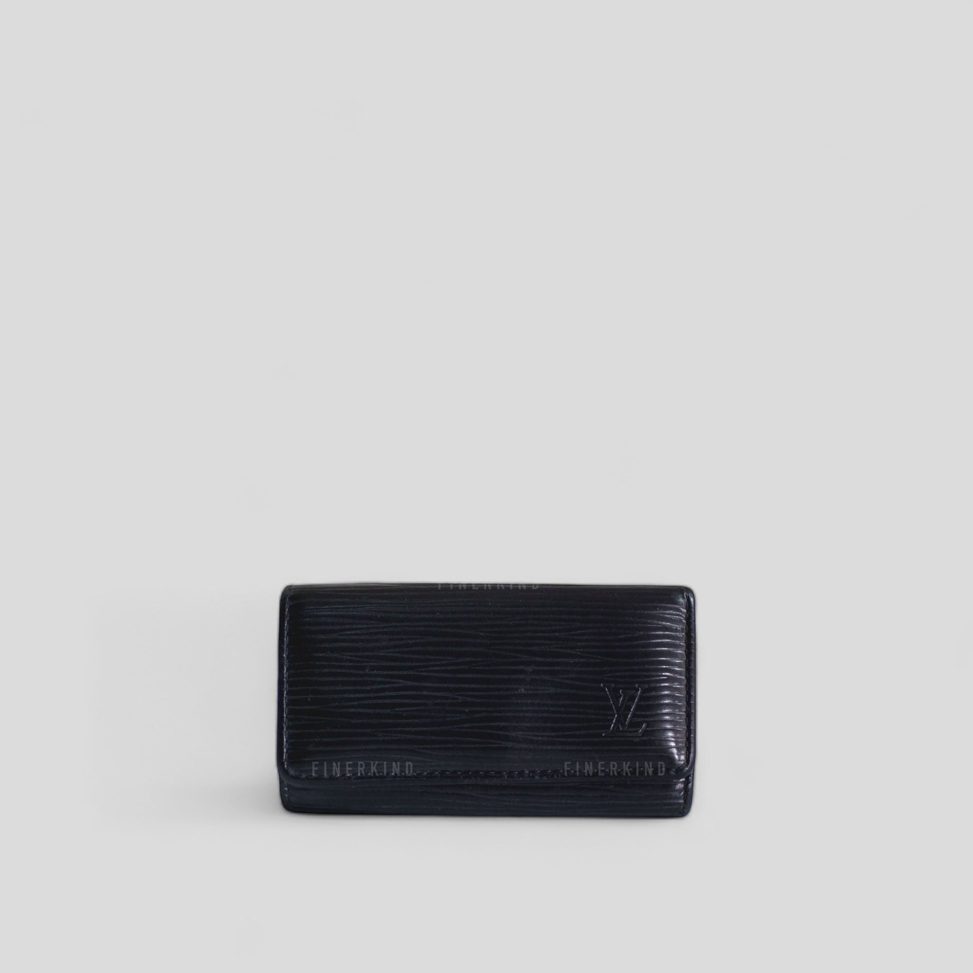 Louis Vuitton 2007 Epi Leather Multicles Key Case Black