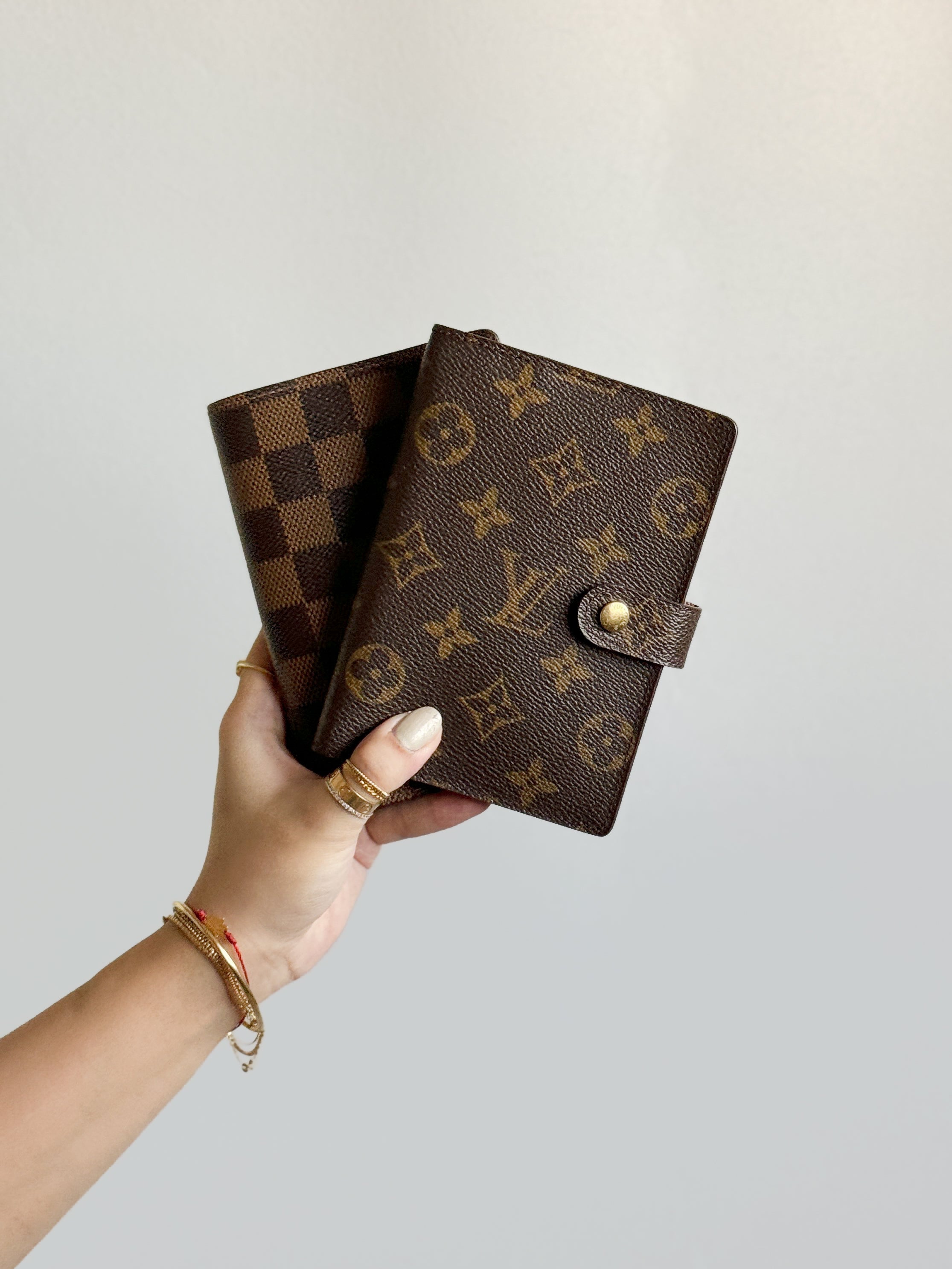 Louis Vuitton 2001 Monogram Agenda PM with Fillers