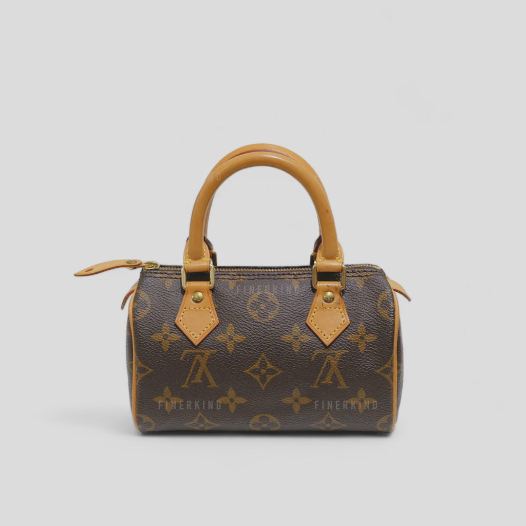 Louis Vuitton 1998 Monogram Canvas Nano Speedy Handbag Collector's Item