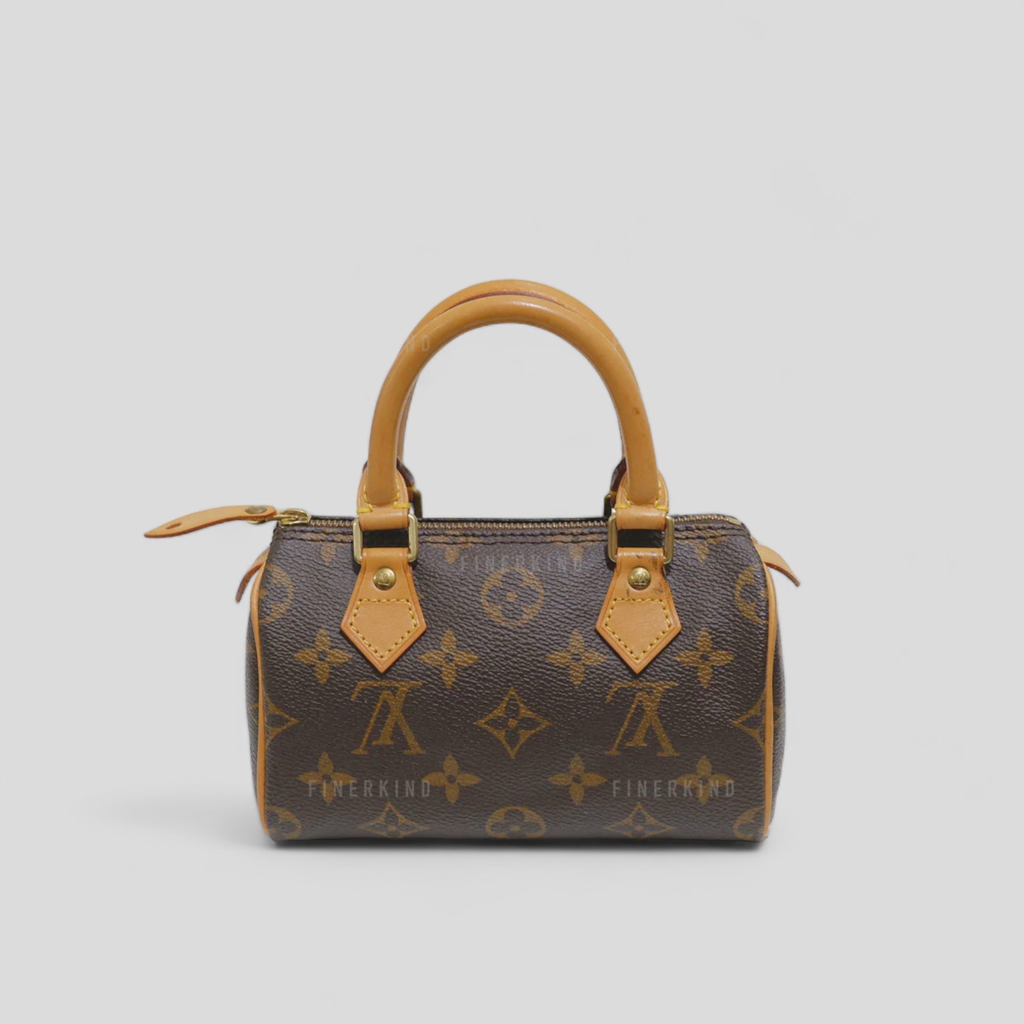 Louis Vuitton 1998 Monogram Canvas Nano Speedy Handbag Collector's Item