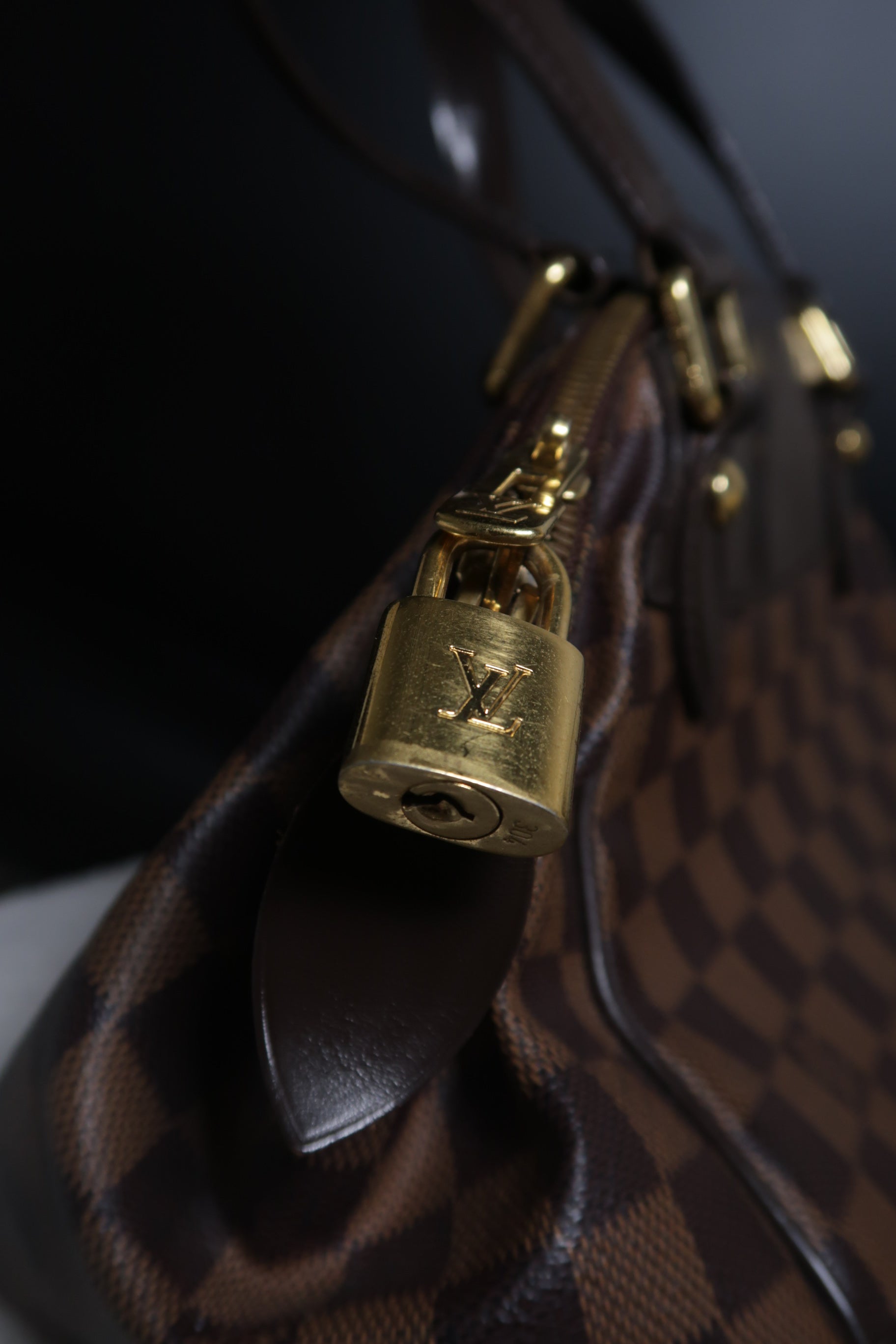 Louis Vuitton 2010 Damier Ebene Verona PM Handbag