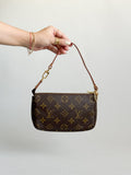 Louis Vuitton 2005 Monogram Pochette Accessoires Handbag