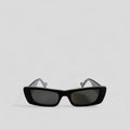 Gucci Seasonal Eyewear - Slim Rectangular Frame Sunglasses Size 52
