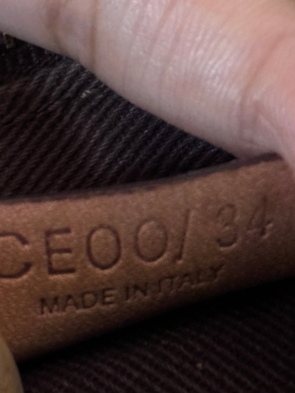 Celine Macadam Pattern Pochette Bag