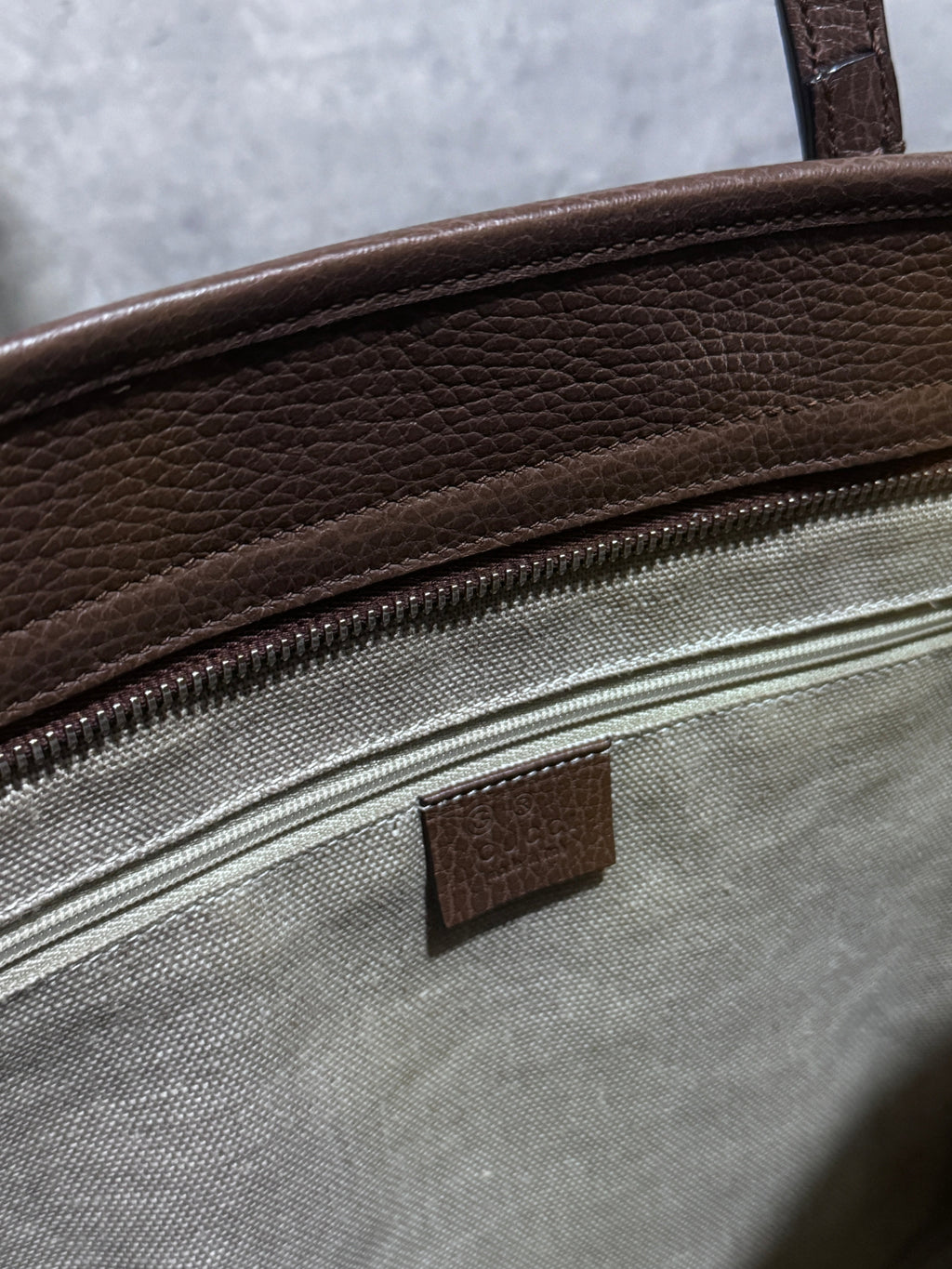 Gucci GG Bree Cloth Large Tote Bag