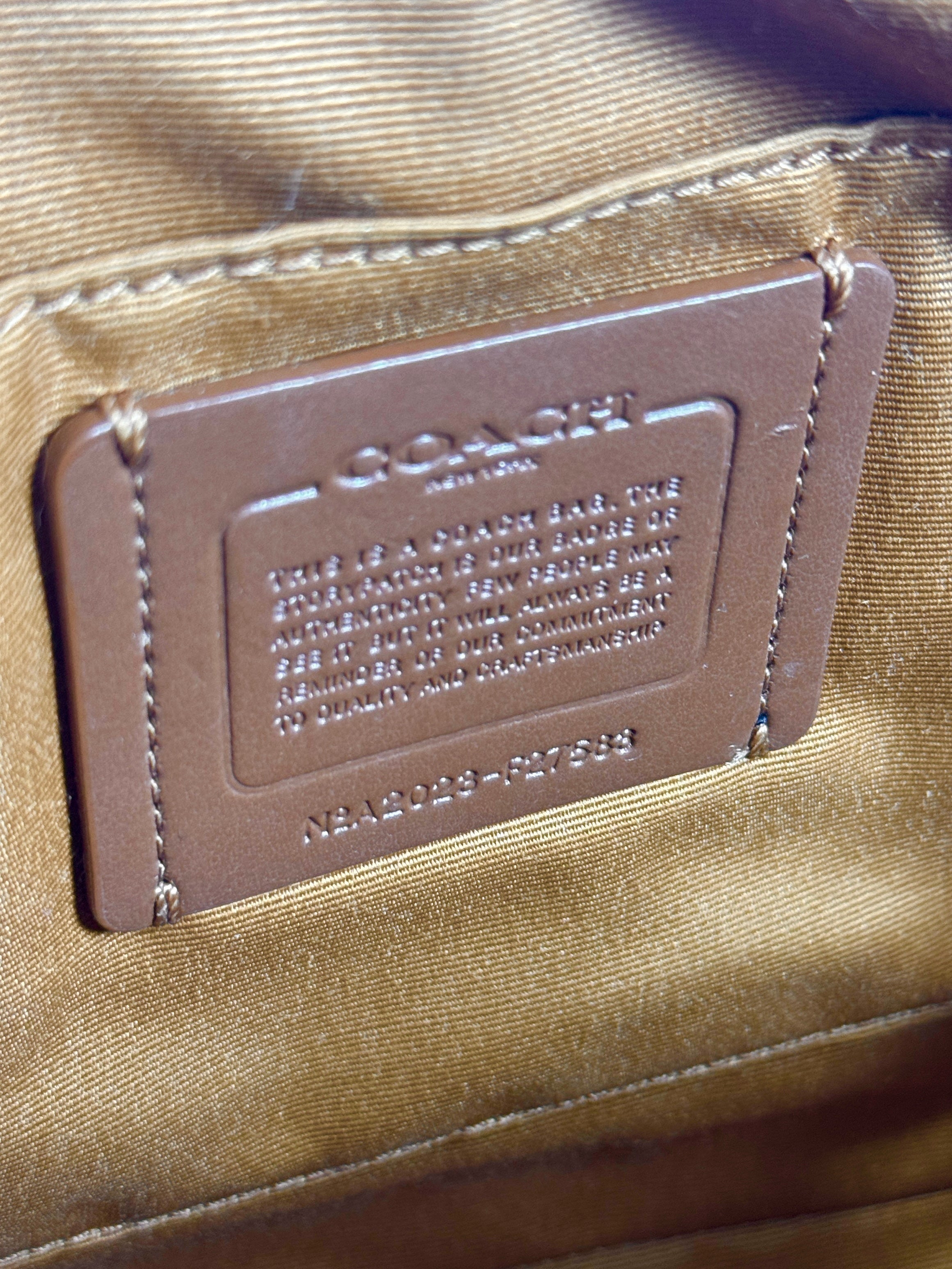 Coach Mini Sierra in Light Khaki Chalk with Strap