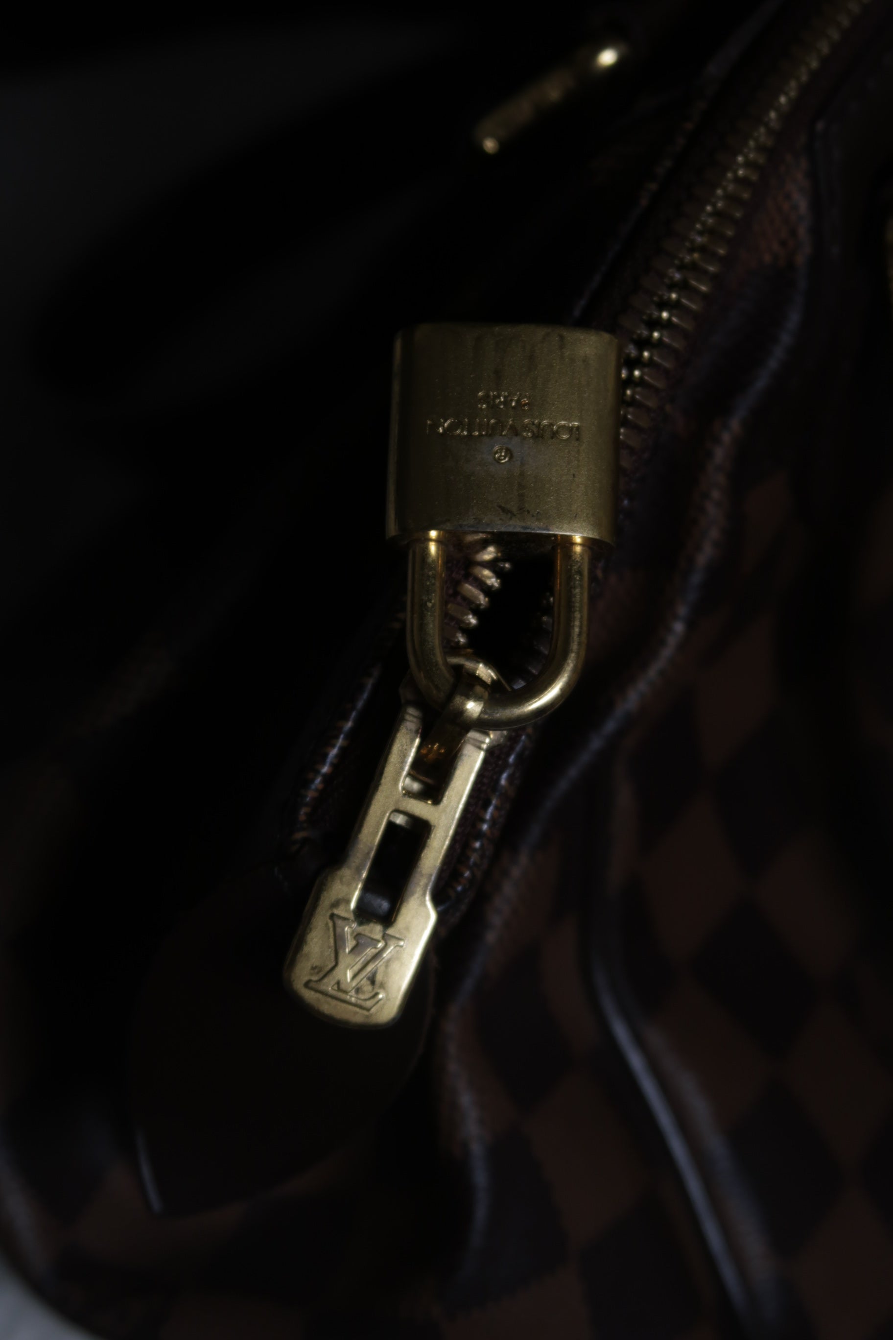Louis Vuitton 2010 Damier Ebene Verona PM Handbag