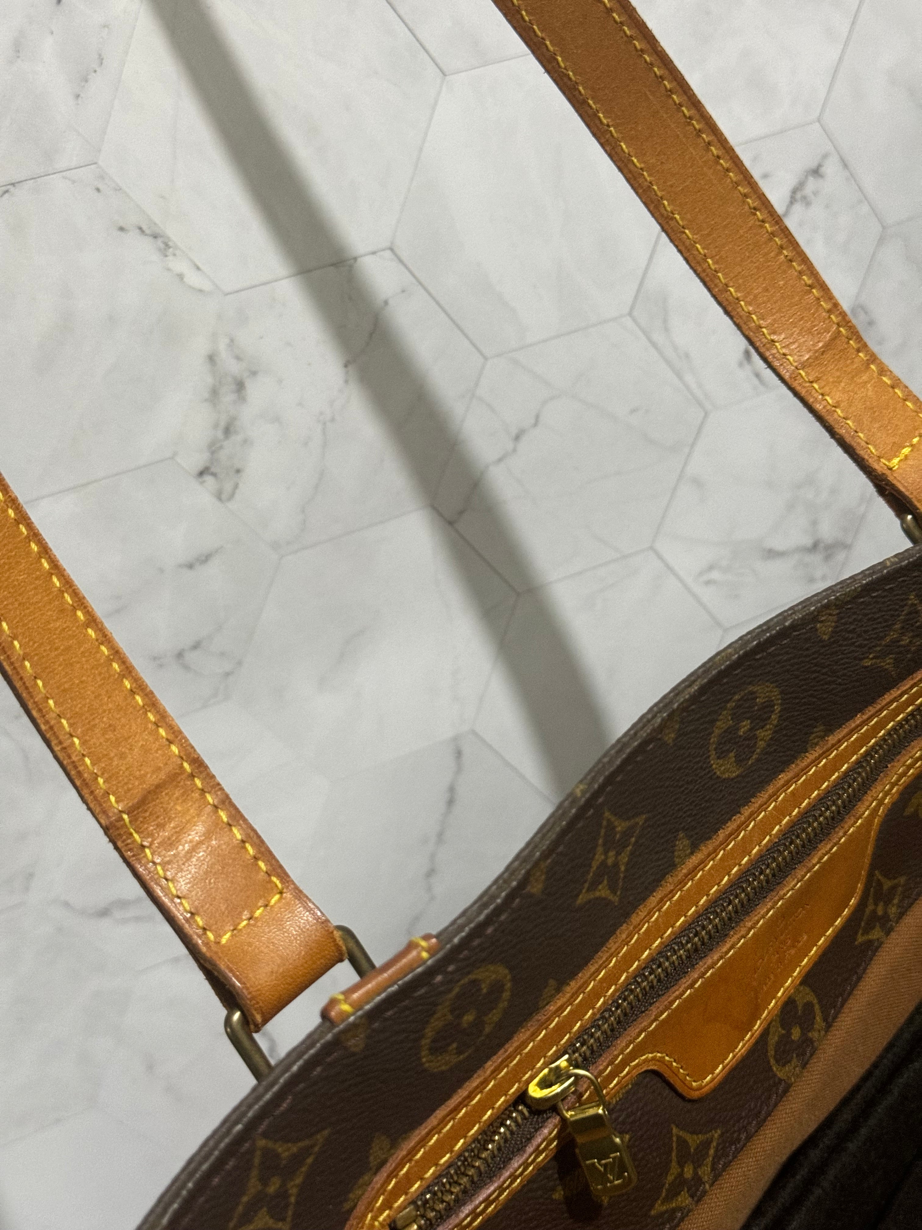 Louis Vuitton 1998 Monogram Canvas Sac Shopping Large Tote Bag