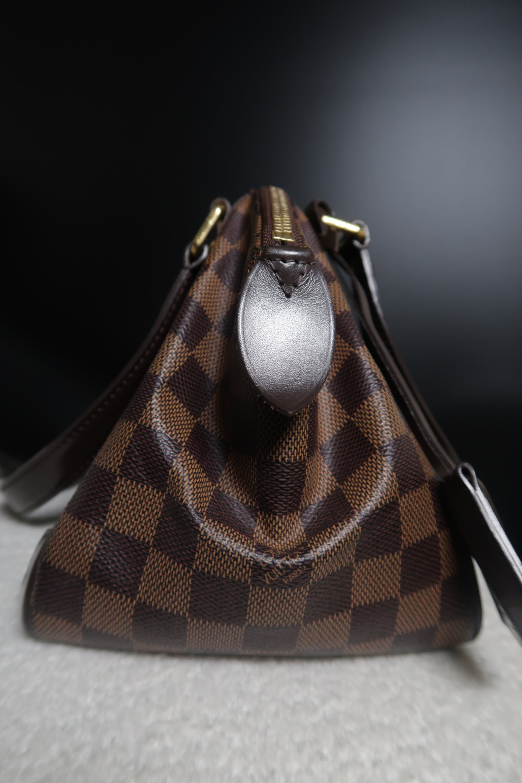 Louis Vuitton 2010 Damier Ebene Verona PM Handbag