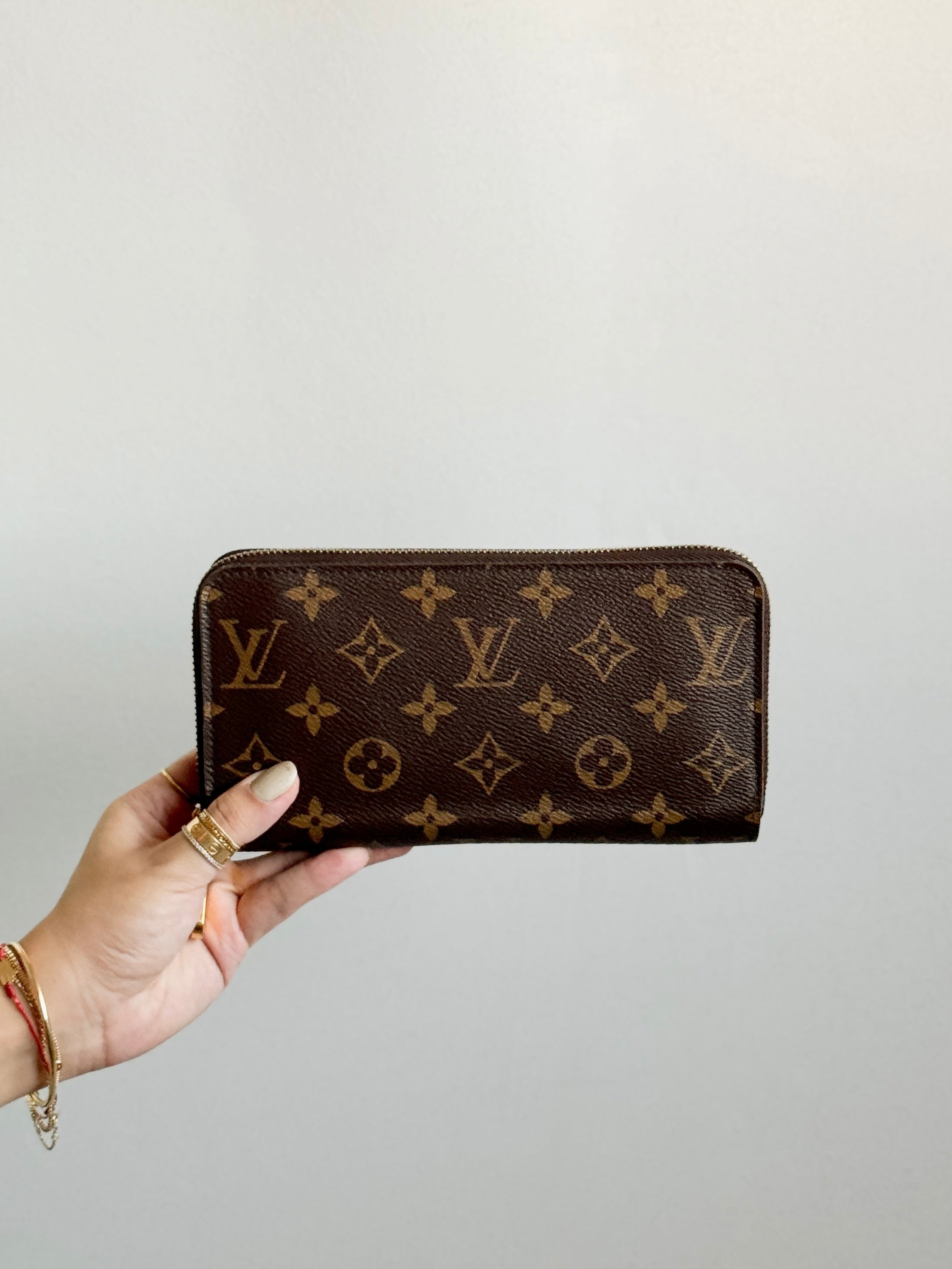 Louis Vuitton Monogram Long Zippy Wallet in Fuschia