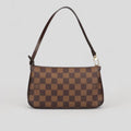 Louis Vuitton 2002 Damier Ebene Navona Pochette Handbag