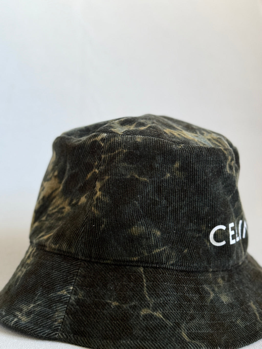 Celine Camouflage Bucket Hat
