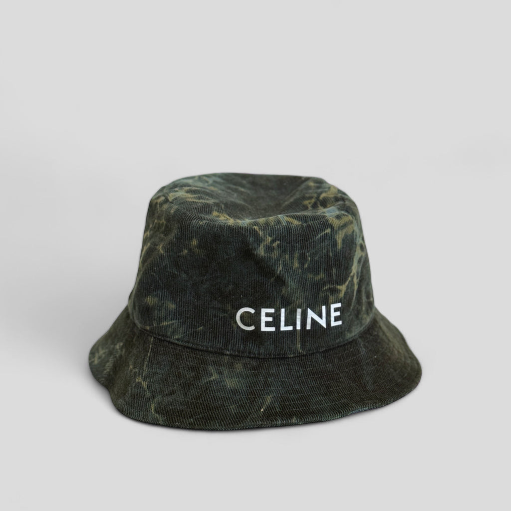 Celine Camouflage Bucket Hat