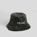 Celine Camouflage Bucket Hat
