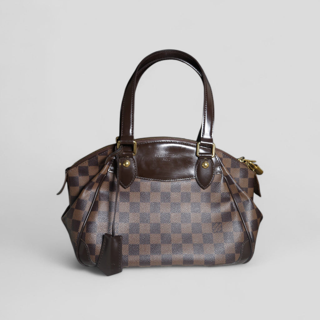 Louis Vuitton 2010 Damier Ebene Verona PM Handbag