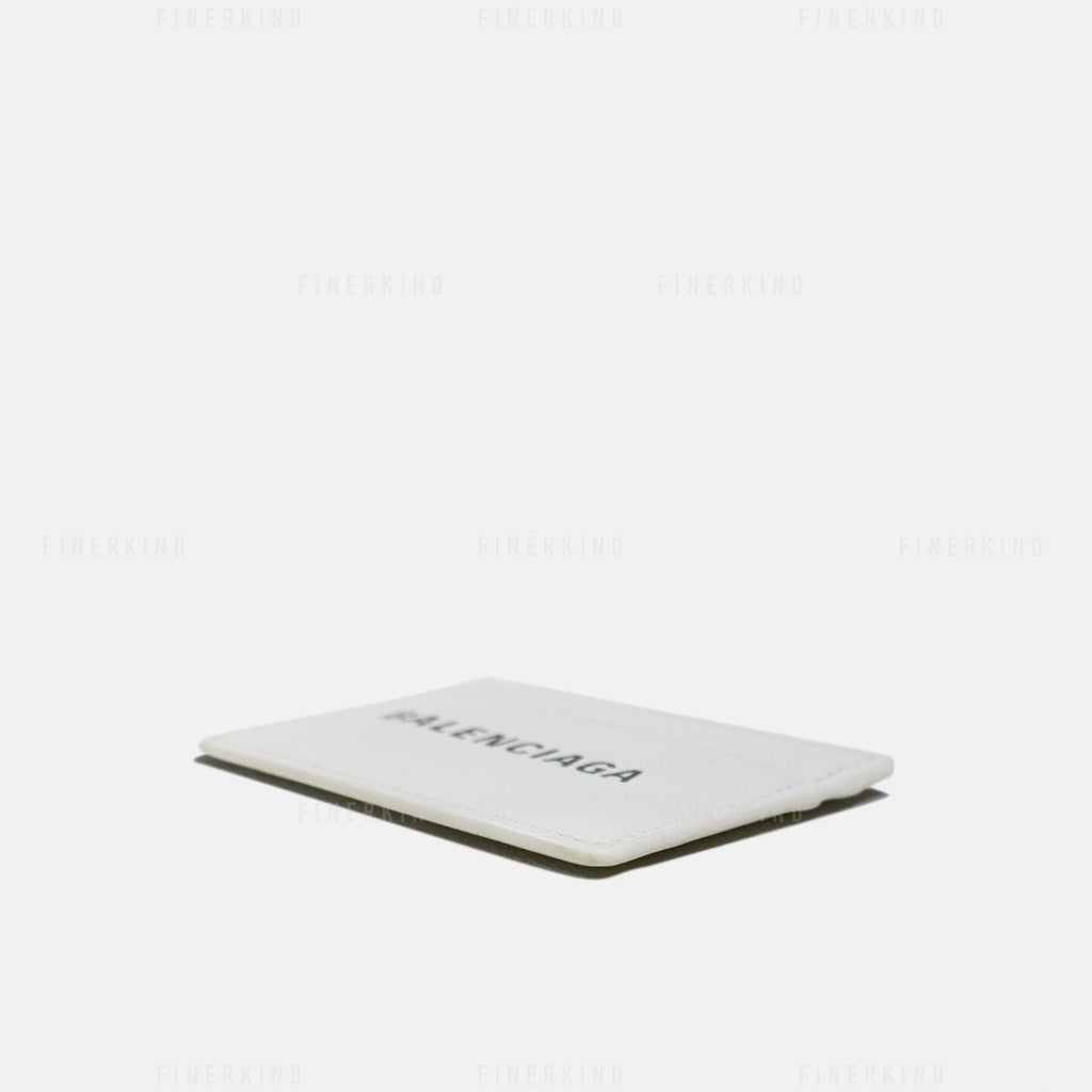 Balenciaga Off White Everyday Leather Card Case (Rare)