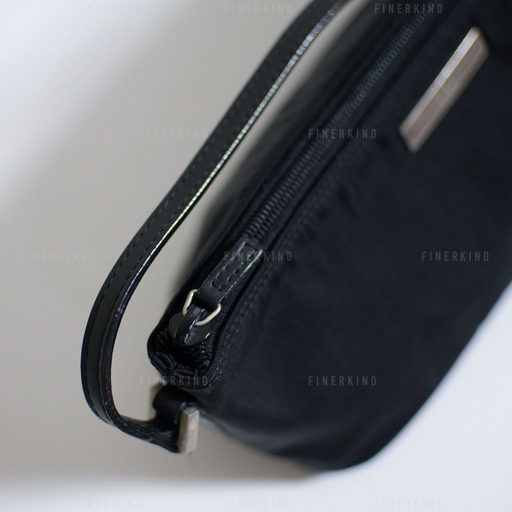 Gucci Classic Black Boat Pochette Bag