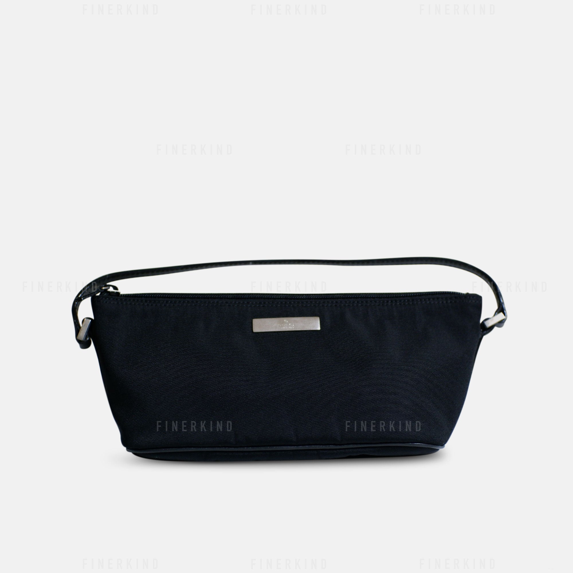 Gucci Classic Black Boat Pochette Bag