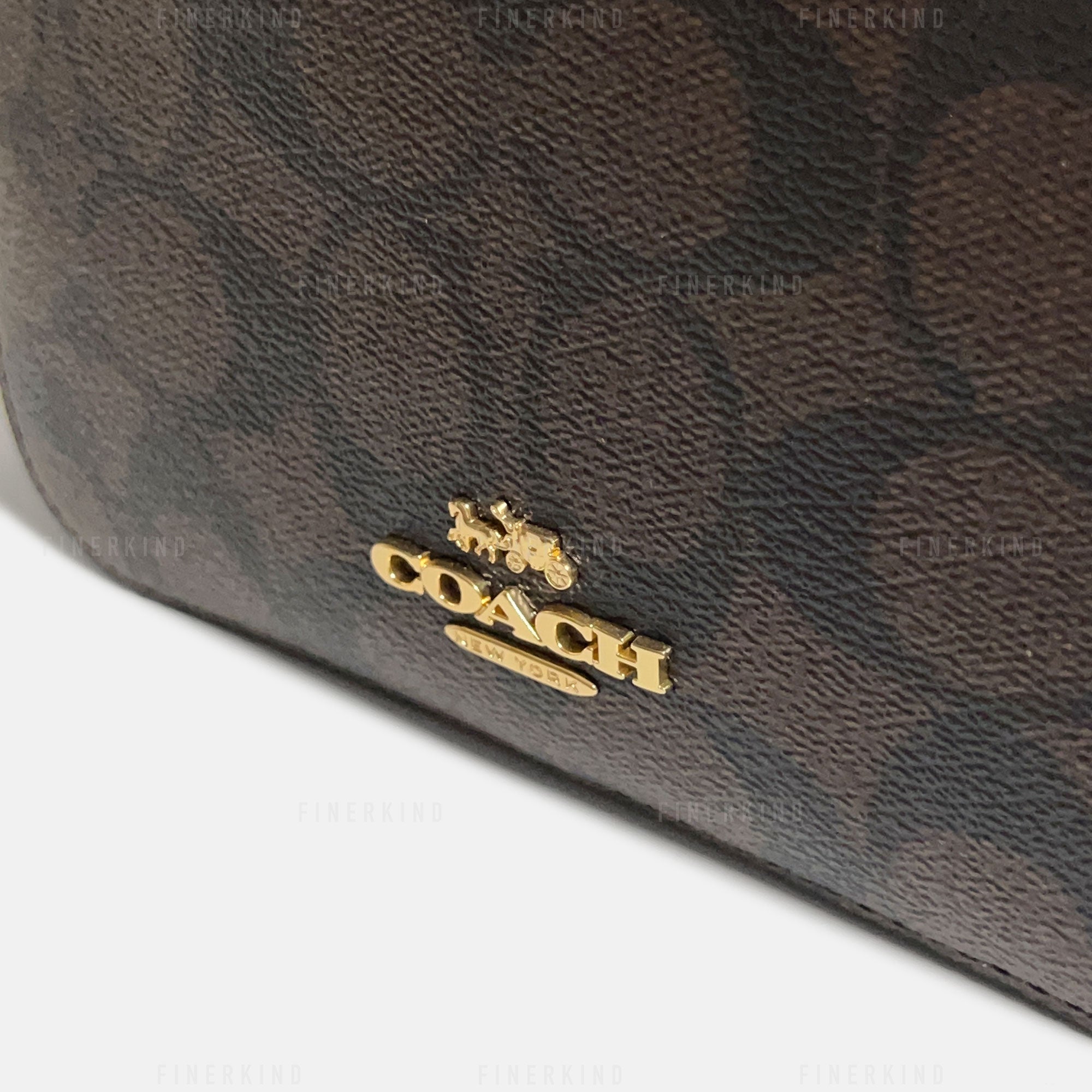 Coach Mini Serena Crossbody in Signature Canvas (Rare)