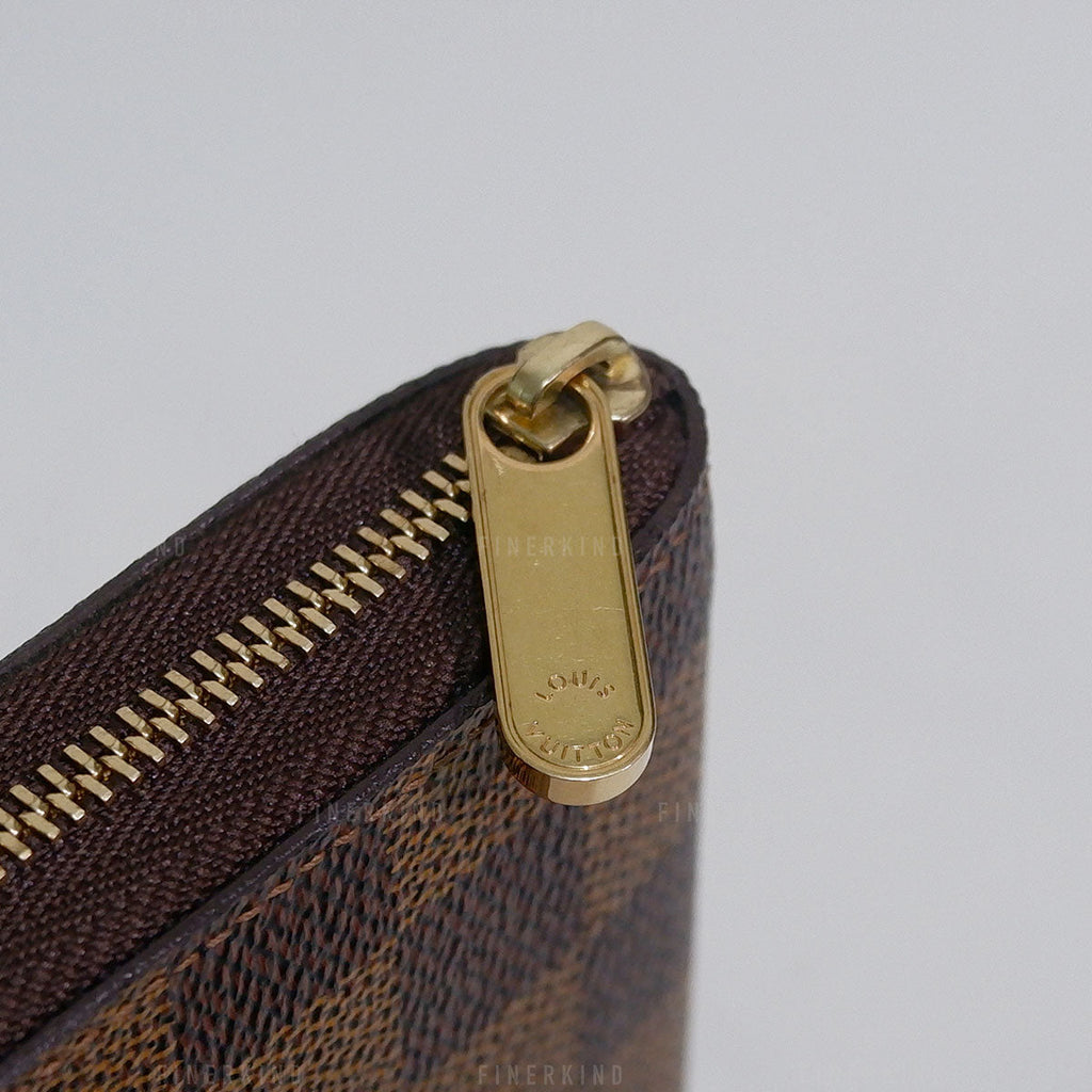 Louis Vuitton 2013 Damier Ebene Zippy Coin Purse / Card Case
