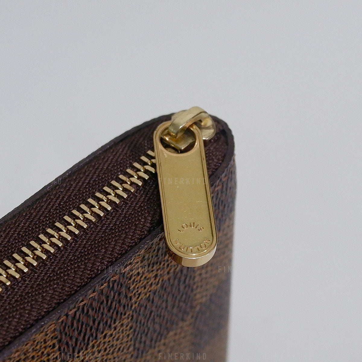 Louis Vuitton 2013 Damier Ebene Zippy Coin Purse / Card Case