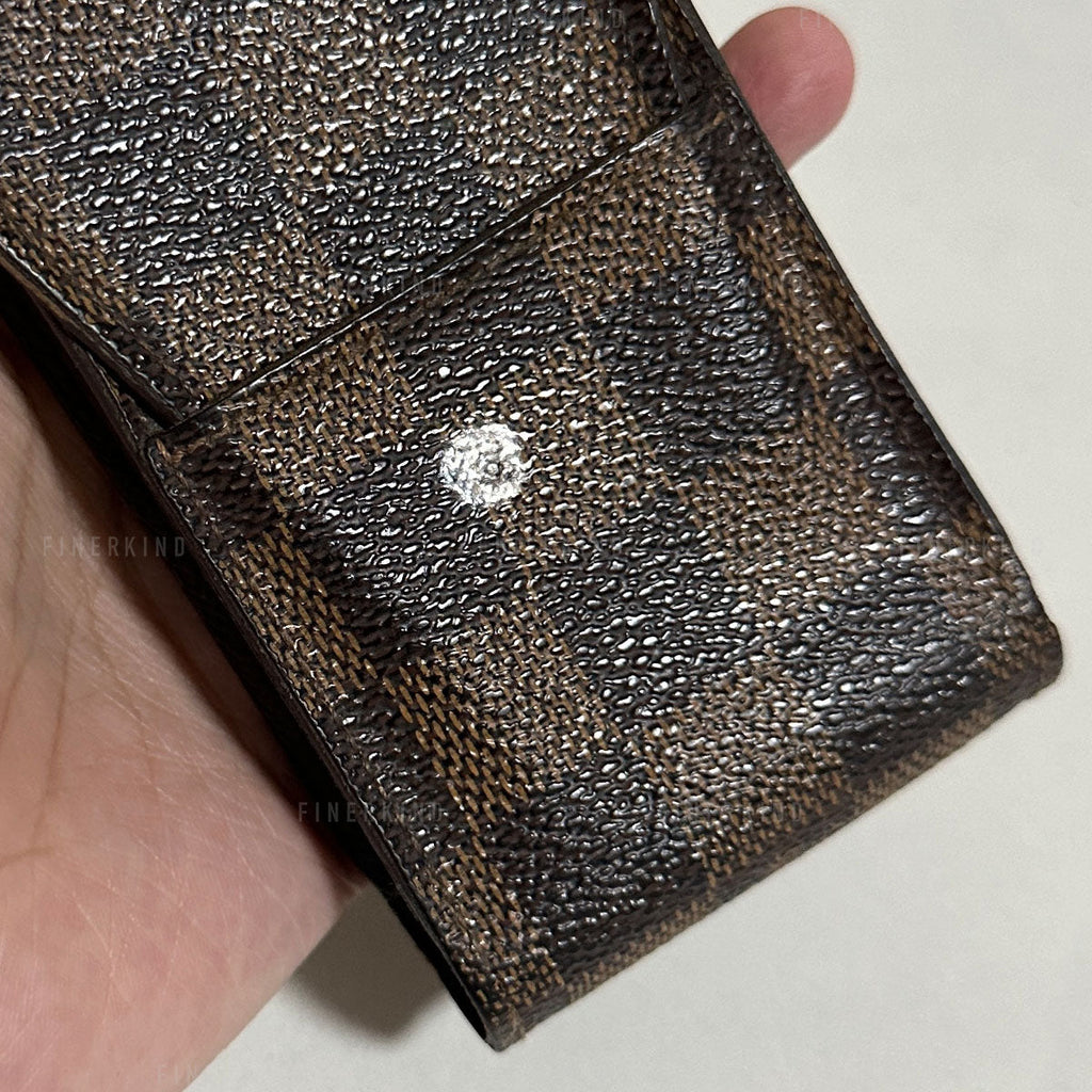 Louis Vuitton 2006 Damier Ebene Cigarette/Cosmetic Holder