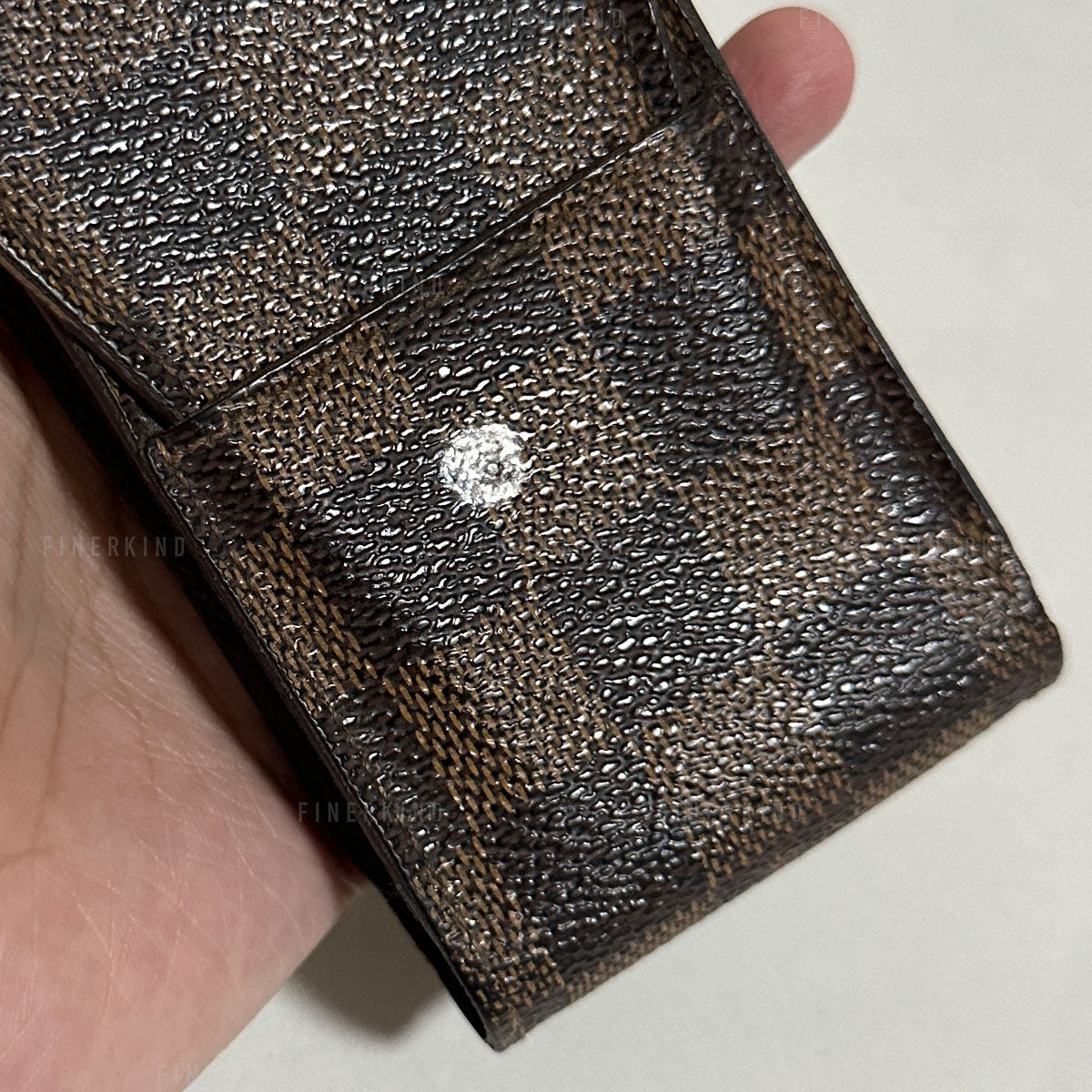 Louis Vuitton 2006 Damier Ebene Cigarette/Cosmetic Holder