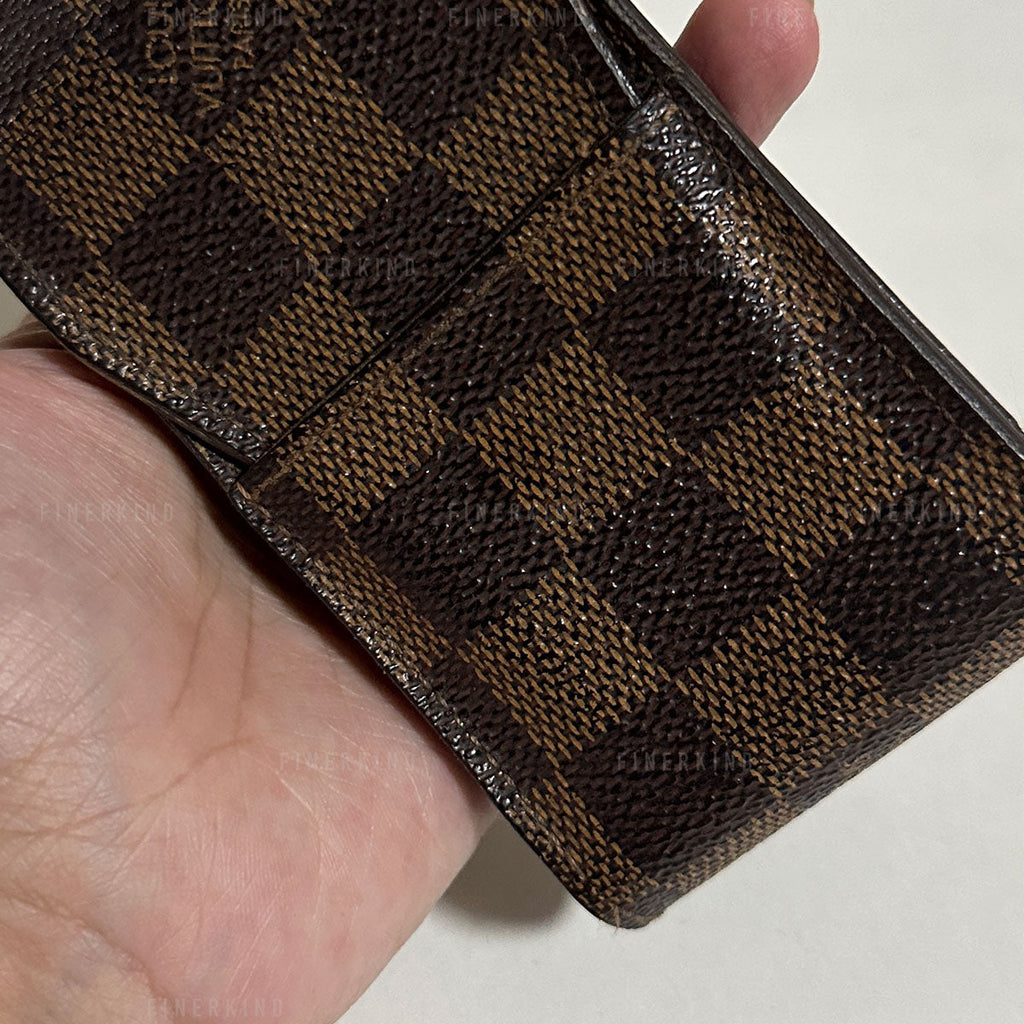 Louis Vuitton 2006 Damier Ebene Cigarette/Cosmetic Holder