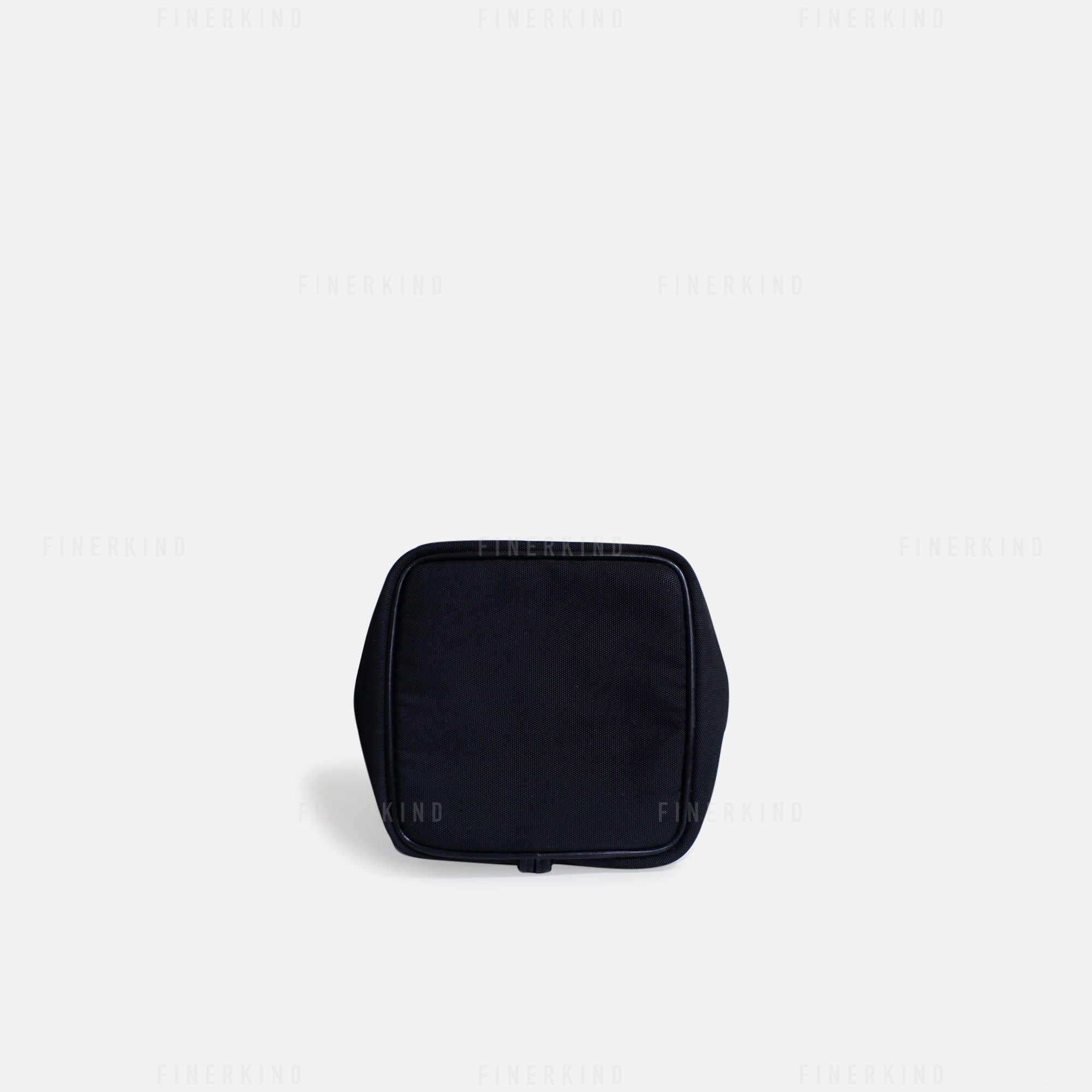 Gucci Canvas and Leather in Classic Black Bucket Bag