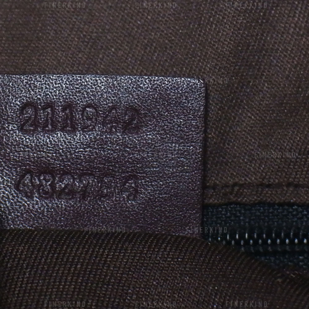 Gucci GG Canvas and Leather Tote Bag
