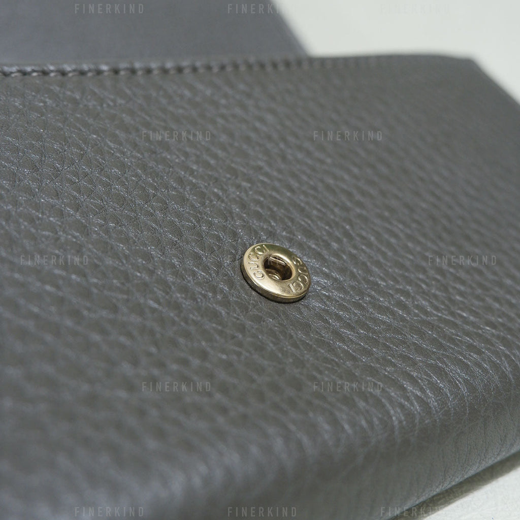 Gucci Bifold Leather Long Wallet
