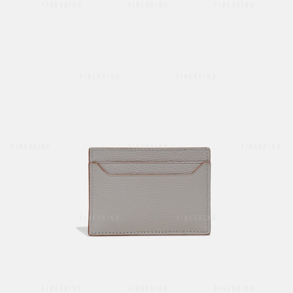 Loewe Anagram Plain Cardholder in Pebble Grain Calfskin