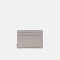 Loewe Light Oat Repeat Plain Cardholder in Embossed Silk Calfskin