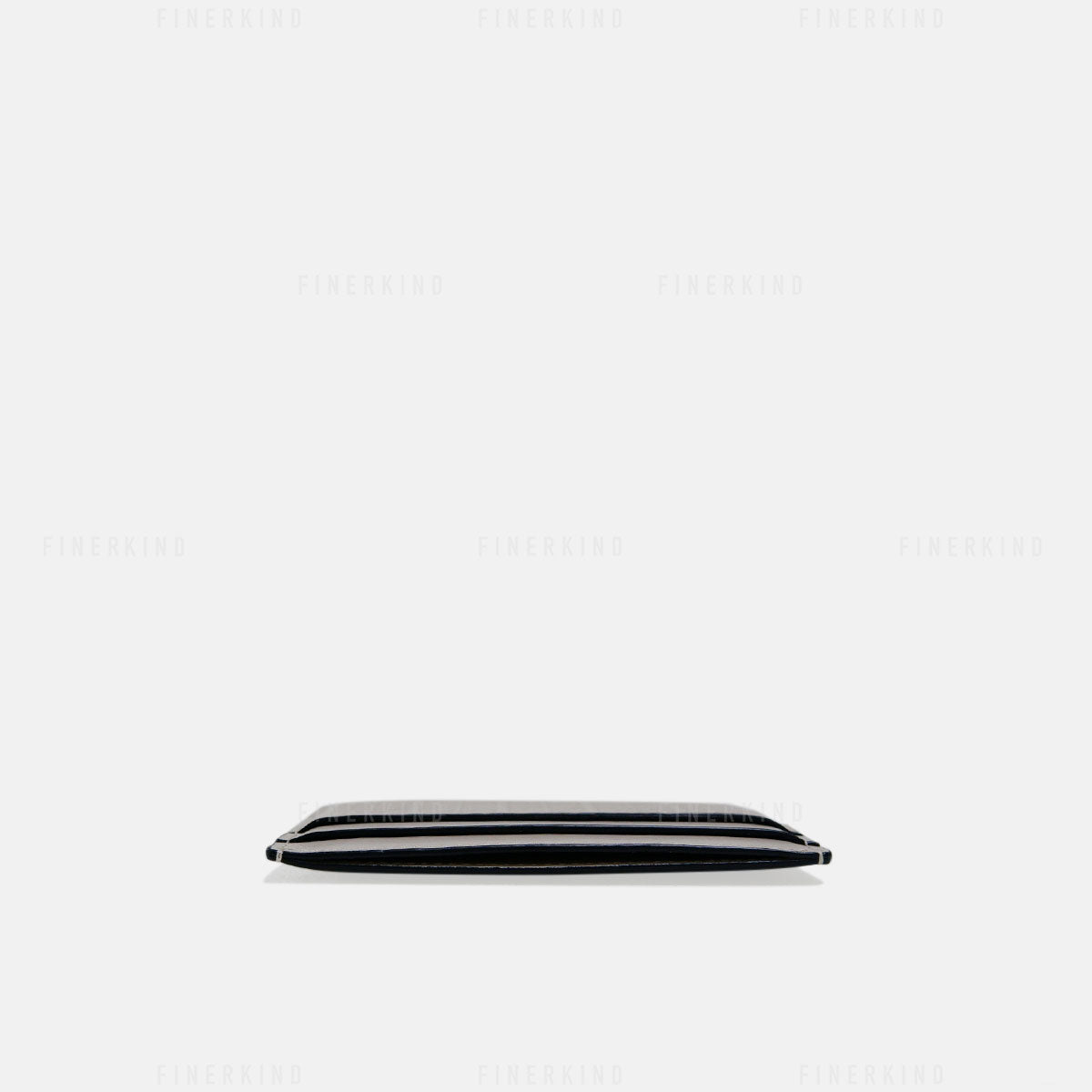 Loewe Light Oat Repeat Plain Cardholder in Embossed Silk Calfskin