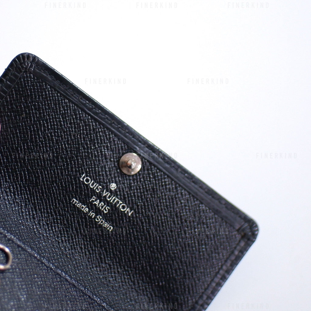 Louis Vuitton 2007 Epi Leather Multicles Key Case Black