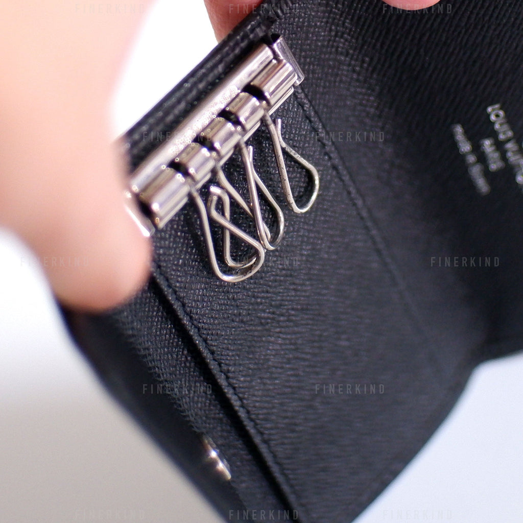 Louis Vuitton 2007 Epi Leather Multicles Key Case Black