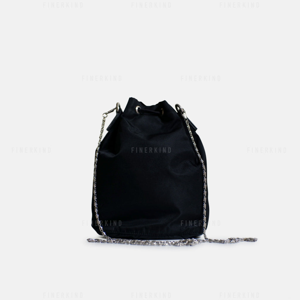 Prada Classic Black Mini Bucket Bag
