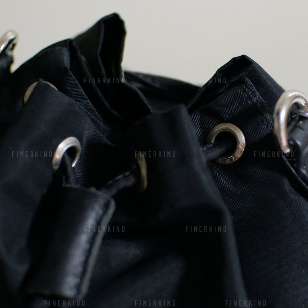 Prada Classic Black Mini Bucket Bag