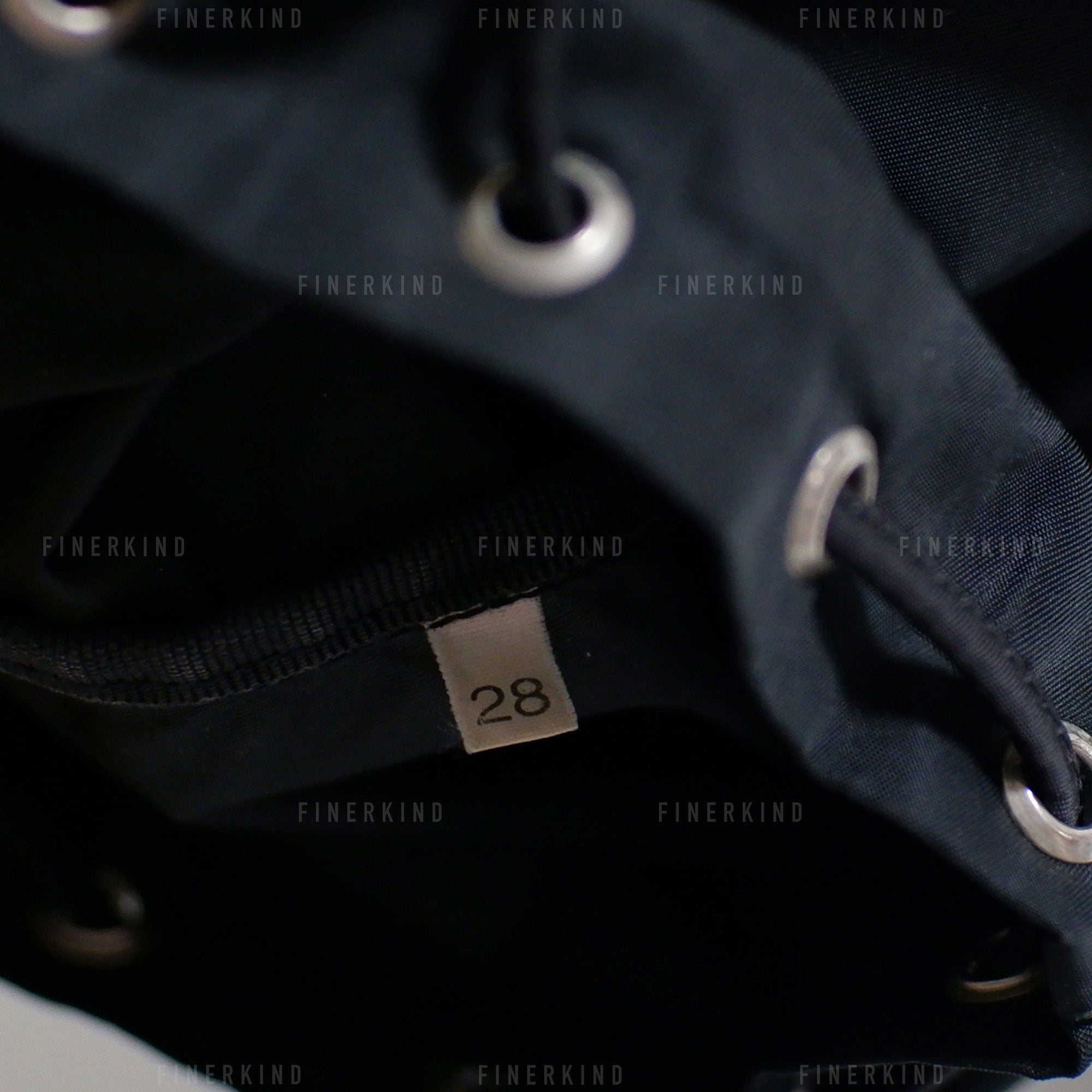 Prada Classic Black Mini Bucket Bag