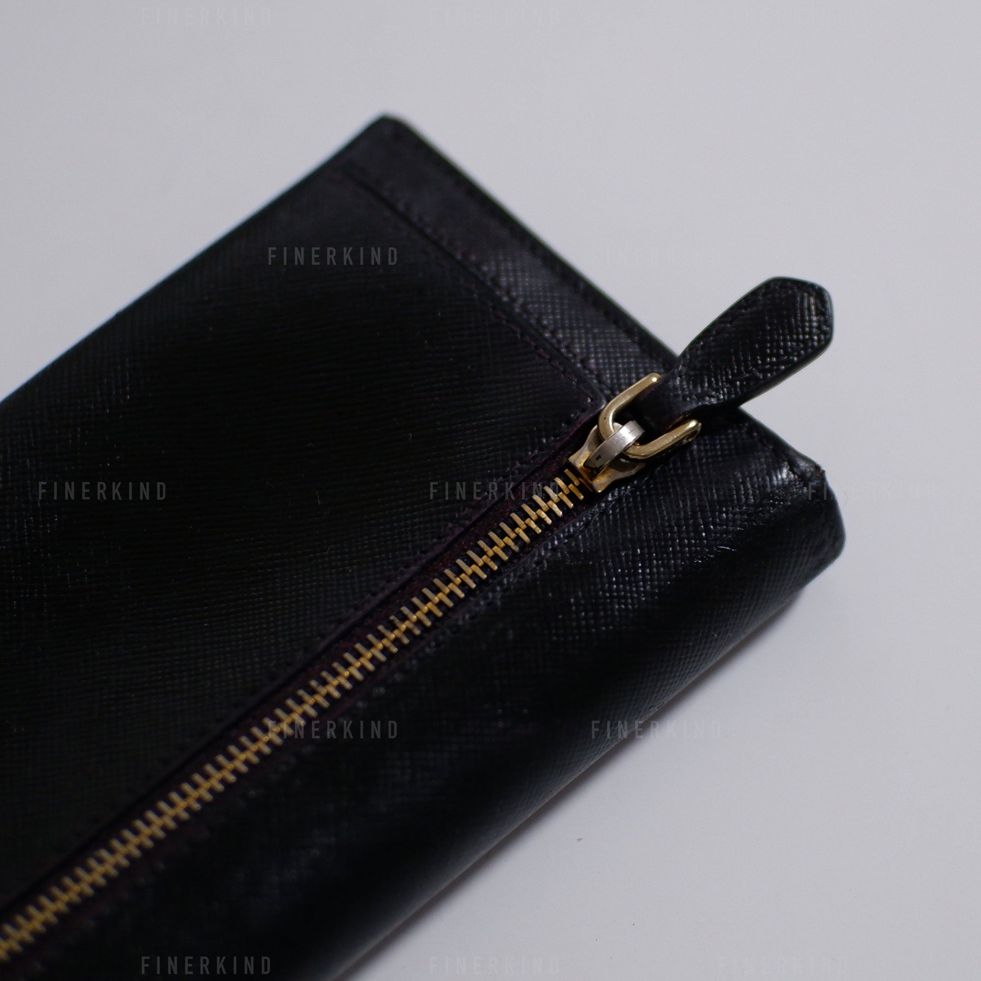 Prada Classic Black Long Wallet