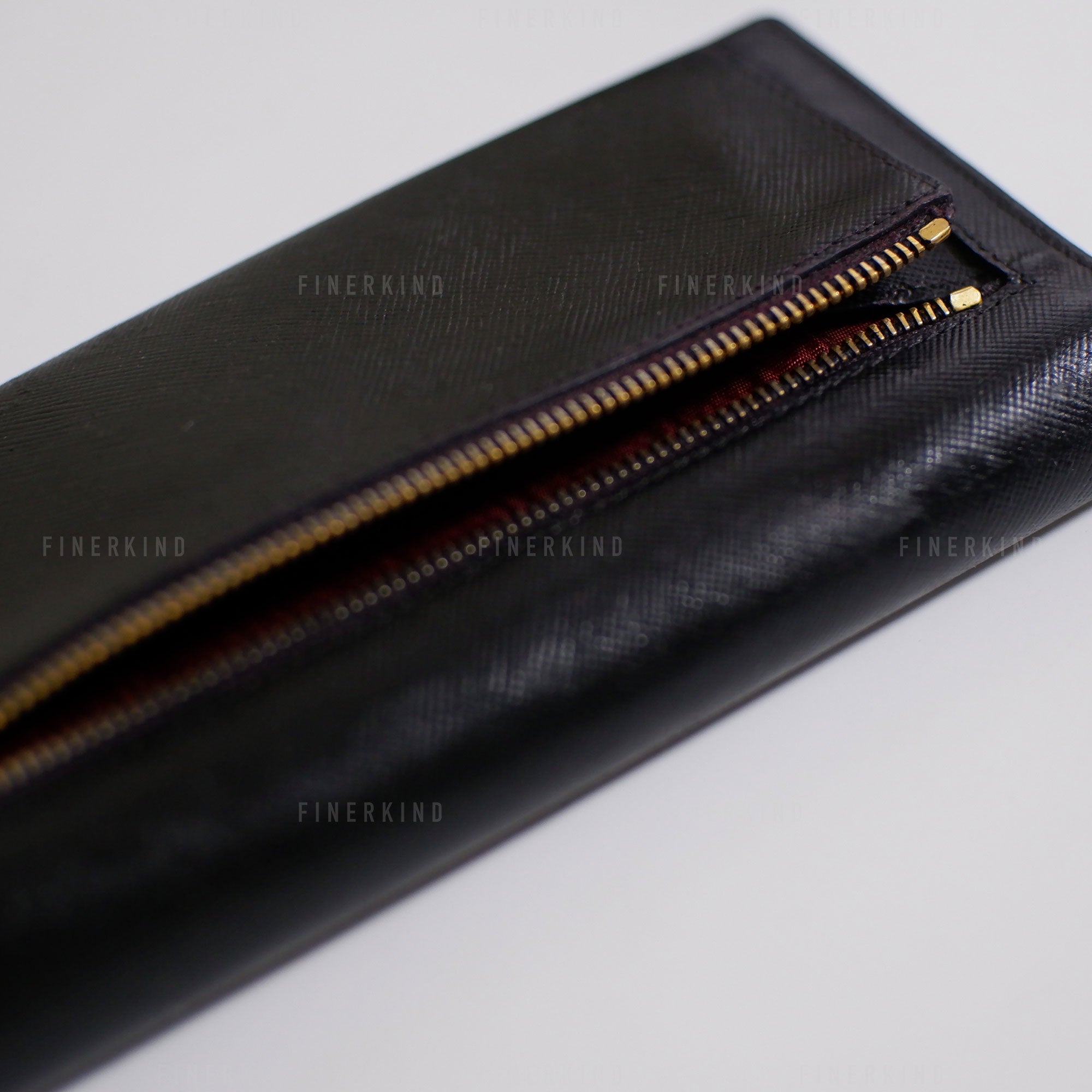 Prada Classic Black Long Wallet