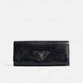 Prada Classic Black Long Wallet